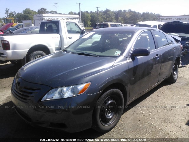 4T1BE46K38U761521 - 2008 TOYOTA CAMRY CE/LE/XLE/SE GRAY photo 2