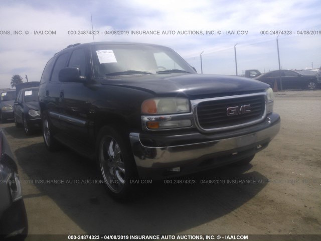 1GKEC13V53R301765 - 2003 GMC YUKON BLACK photo 1