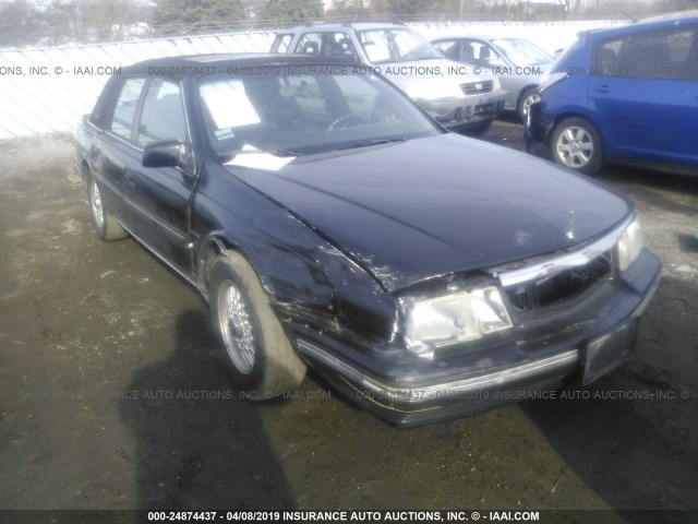 1LNLM9849PY601069 - 1993 LINCOLN CONTINENTAL SIGNATURE BLACK photo 1