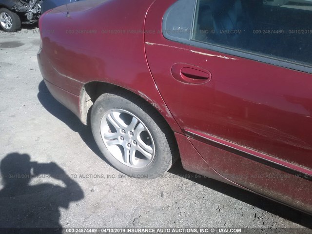 2B3HD56J3YH387379 - 2000 DODGE INTREPID ES RED photo 6