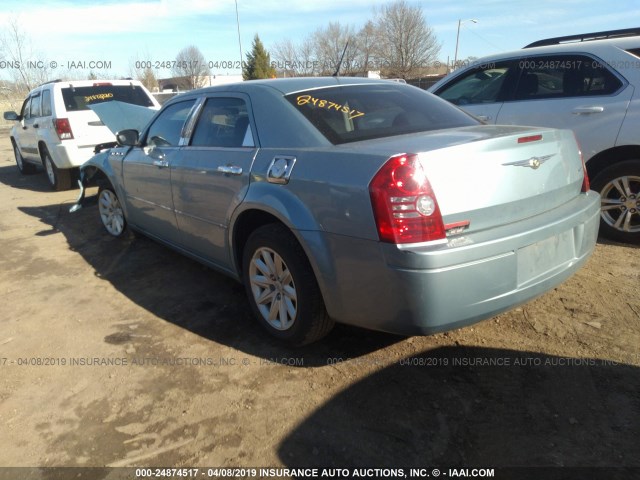 2C3KA43R18H169494 - 2008 CHRYSLER 300 LX TURQUOISE photo 3