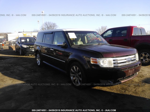 2FMEK63C39BA06455 - 2009 FORD FLEX LIMITED BURGUNDY photo 1