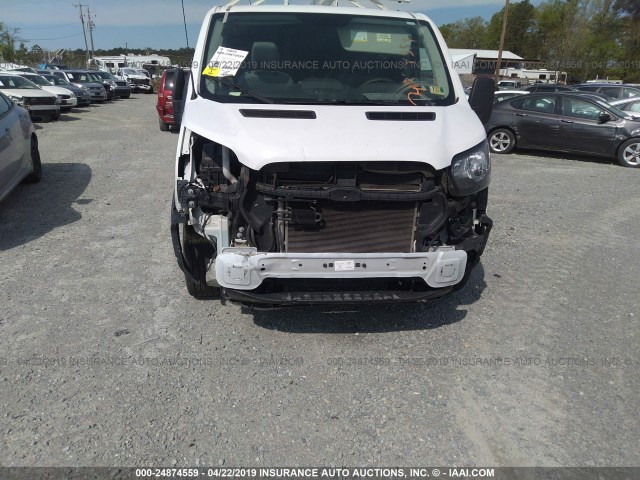 1FTNE1ZM3FKA33607 - 2015 FORD TRANSIT WHITE photo 6