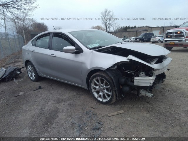 1C3CDFBA5DD117750 - 2013 DODGE DART SXT SILVER photo 1