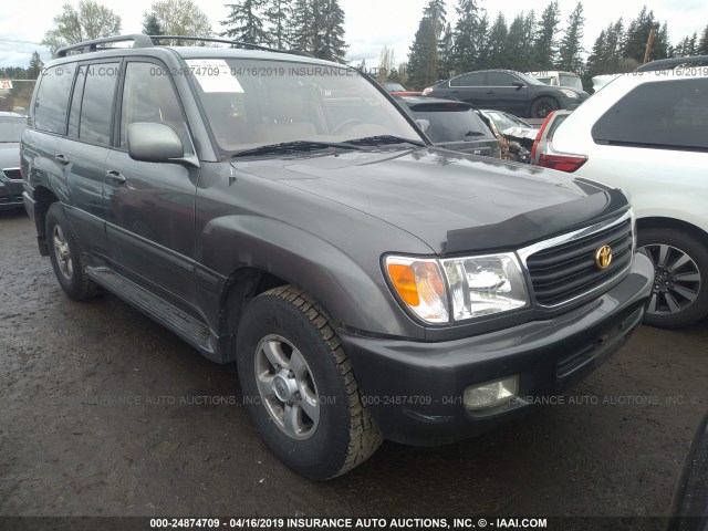 JT3HT05J7Y0105811 - 2000 TOYOTA LAND CRUISER  GRAY photo 1