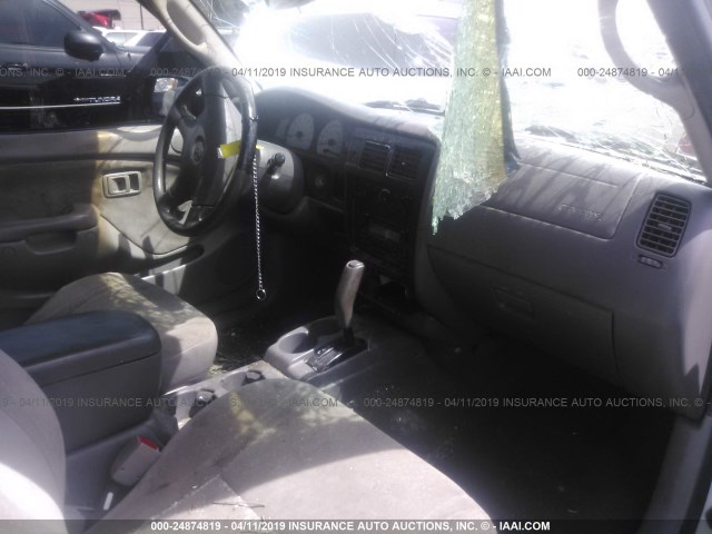 5TESM92N54Z412382 - 2004 TOYOTA TACOMA XTRACAB PRERUNNER თეთრი ფოტო 5