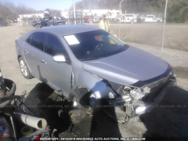 1G11H5SA0DU125782 - 2013 CHEVROLET MALIBU LTZ SILVER photo 1