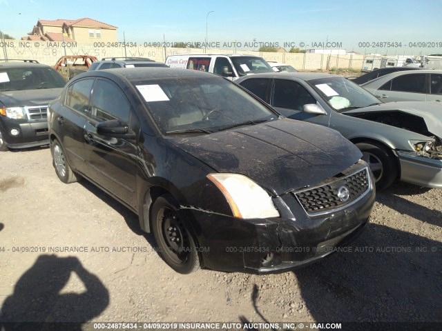 3N1AB61E78L630014 - 2008 NISSAN SENTRA 2.0/2.0S/2.0SL BLACK photo 1