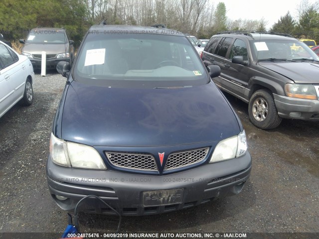 1GMDV23E25D119119 - 2005 PONTIAC MONTANA BLUE photo 6