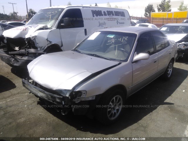 1NXBR18E2WZ062873 - 1998 TOYOTA COROLLA VE/CE/LE TAN photo 2