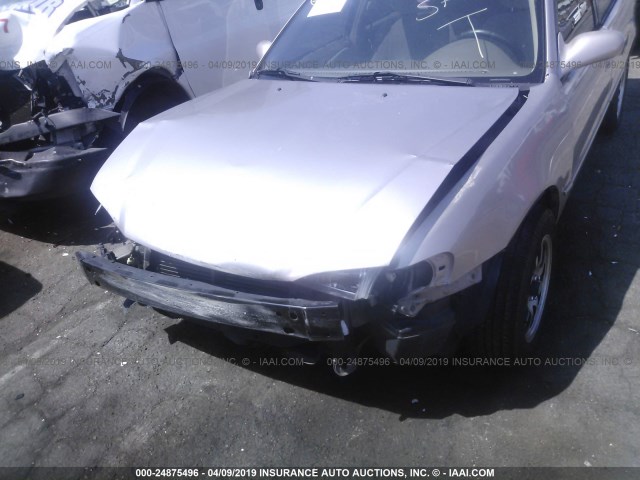 1NXBR18E2WZ062873 - 1998 TOYOTA COROLLA VE/CE/LE TAN photo 6