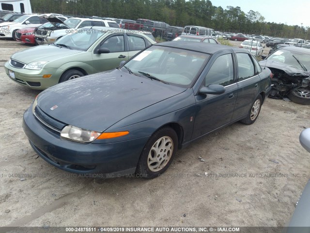 1G8JU54F72Y560312 - 2002 SATURN L200 BLUE photo 2