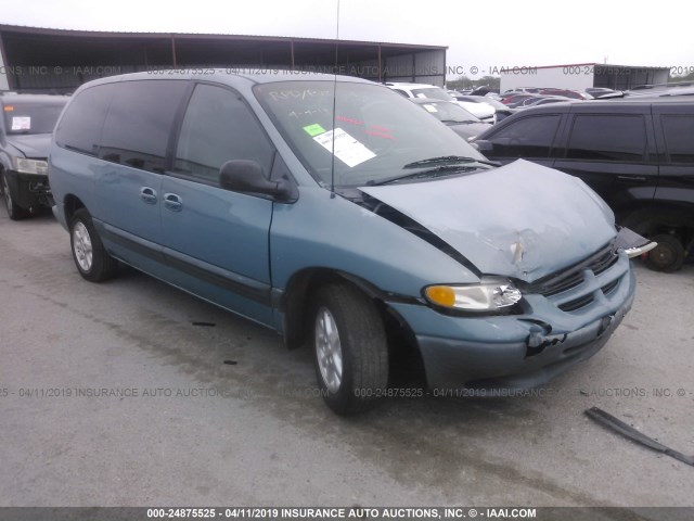 2B4GP44G4XR147878 - 1999 DODGE GRAND CARAVAN SE/SPORT BLUE photo 1