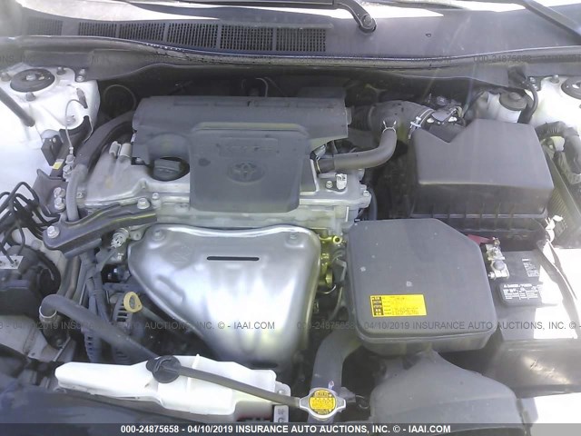 4T1BF1FK9EU319320 - 2014 TOYOTA CAMRY L/SE/LE/XLE 白色 照片 10