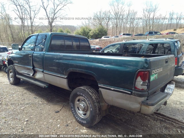 3B7KF23D9VM564218 - 1997 DODGE RAM 2500 GREEN photo 3