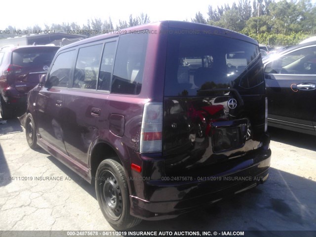 JTLKT324650188438 - 2005 TOYOTA SCION XB 栗色 照片 3