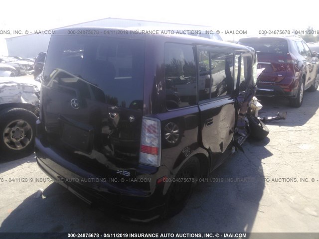 JTLKT324650188438 - 2005 TOYOTA SCION XB 栗色 照片 4