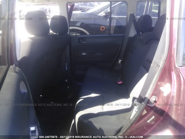 JTLKT324650188438 - 2005 TOYOTA SCION XB 栗色 照片 8