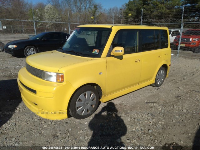 JTLKT324554016877 - 2005 TOYOTA SCION XB 黄色 照片 2