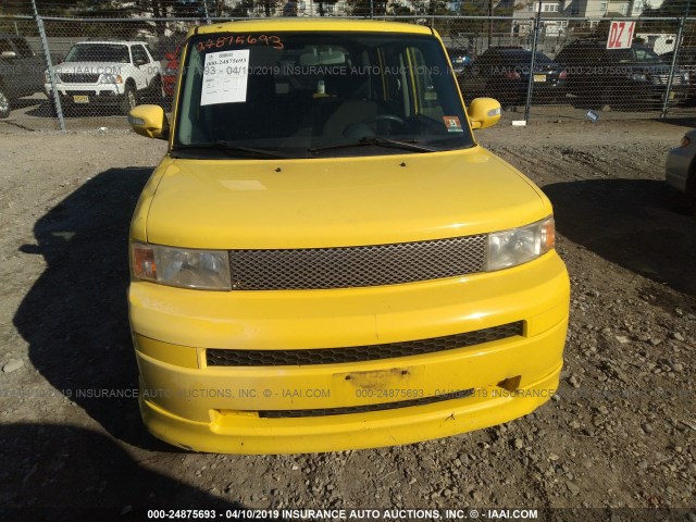 JTLKT324554016877 - 2005 TOYOTA SCION XB 黄色 照片 6