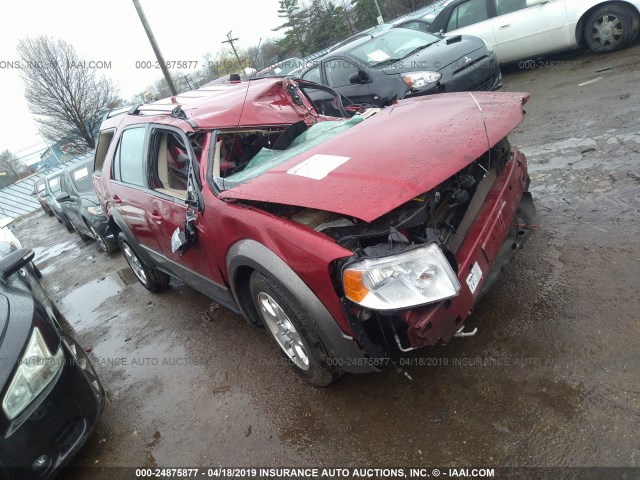 1FMZK02106GA35432 - 2006 FORD FREESTYLE SEL RED photo 1