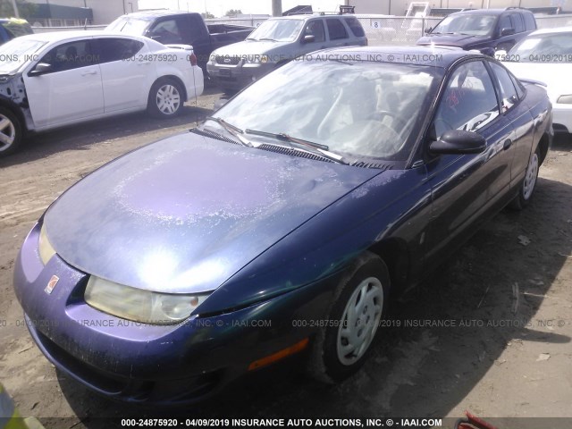 1G8ZN1284XZ300223 - 1999 SATURN SC1 BLUE photo 2