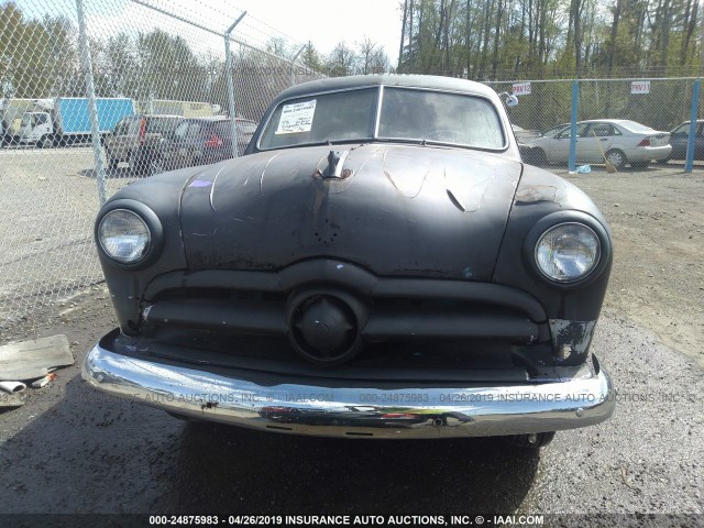 B0RH118139 - 1950 FORD TUDOR BLACK photo 6