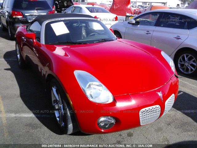 1G2MB35B06Y115901 - 2006 PONTIAC SOLSTICE RED photo 1