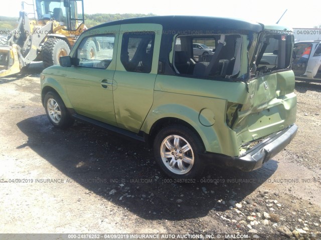 5J6YH28766L024099 - 2006 HONDA ELEMENT EX GREEN photo 3