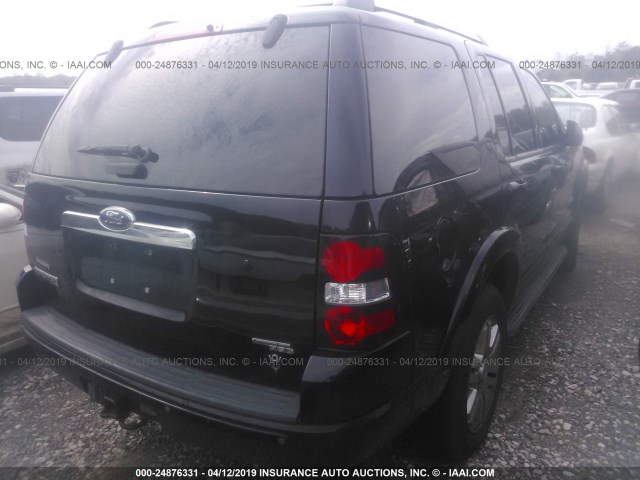 1FMEU658X6UB54952 - 2006 FORD EXPLORER LIMITED BLACK photo 4