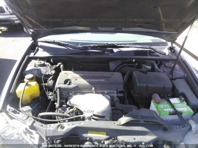 JTDBE32K030206109 - 2003 TOYOTA CAMRY LE/XLE BLUE photo 10