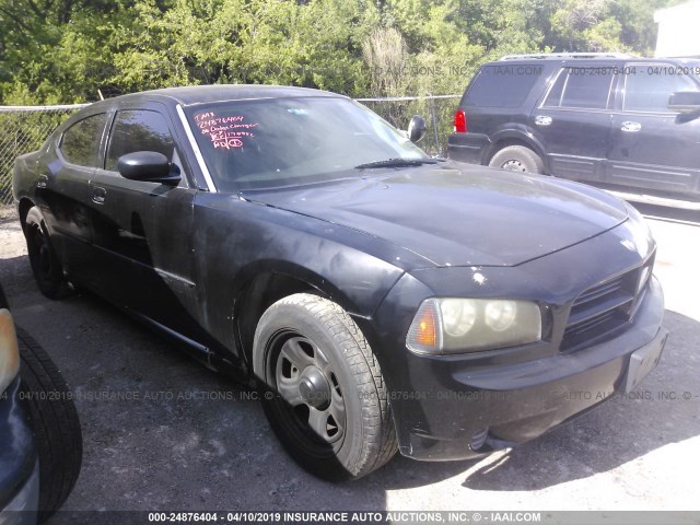 2B3KA43HX6H263200 - 2006 DODGE CHARGER SE/SXT BLACK photo 1