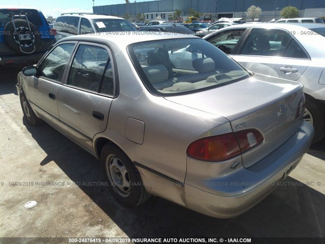 1NXBR12E0XZ299372 - 1999 TOYOTA COROLLA VE/CE/LE 香槟色 照片 3