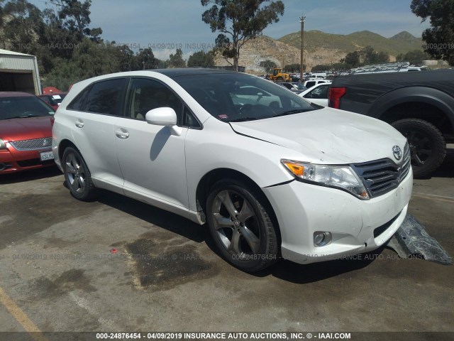 4T3ZK3BB2AU028624 - 2010 TOYOTA VENZA WHITE photo 1