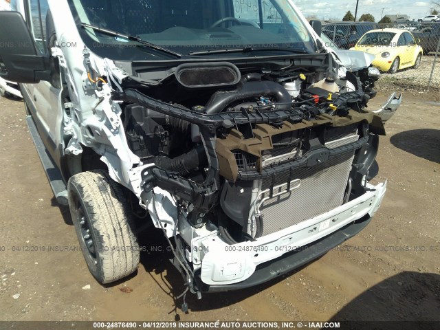 1FTYR1YM2JKA88626 - 2018 FORD TRANSIT T-250 WHITE photo 6