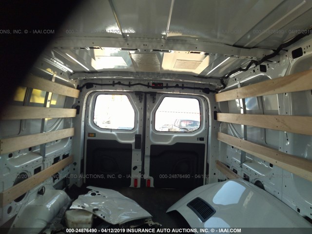 1FTYR1YM2JKA88626 - 2018 FORD TRANSIT T-250 WHITE photo 8