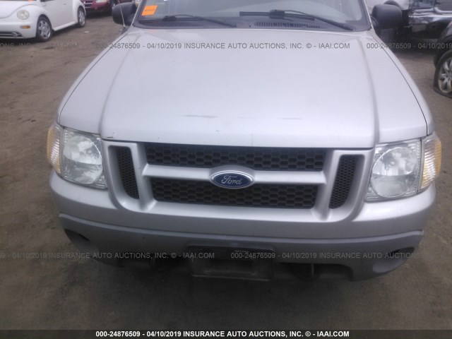 1FMZU77E03UA50735 - 2003 FORD EXPLORER SPORT TR  SILVER photo 6