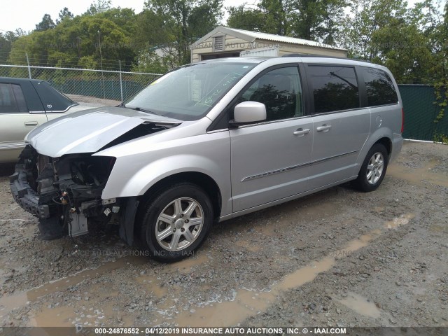 2A4RR5DGXBR799273 - 2011 CHRYSLER TOWN & COUNTRY TOURING SILVER photo 2