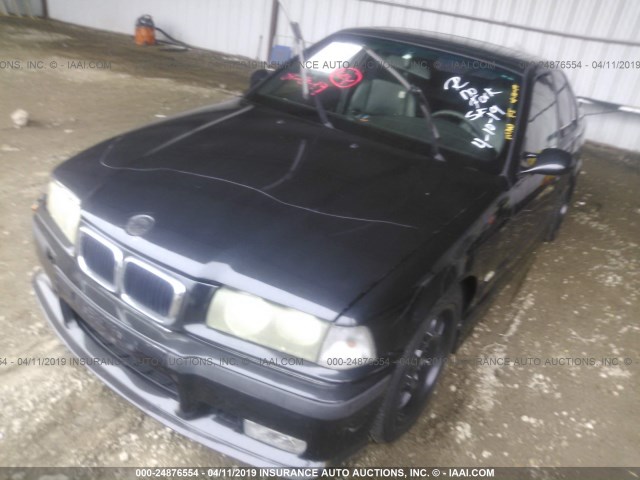 WBSCD0326VEE12282 - 1997 BMW M3 AUTOMATIC BLACK photo 2