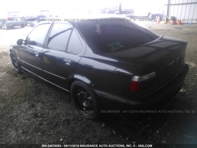 WBSCD0326VEE12282 - 1997 BMW M3 AUTOMATIC BLACK photo 3