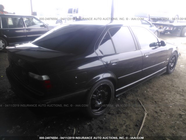 WBSCD0326VEE12282 - 1997 BMW M3 AUTOMATIC BLACK photo 4