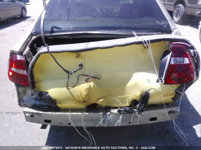 1G1ZS58F07F307580 - 2007 CHEVROLET MALIBU LS TAN photo 6