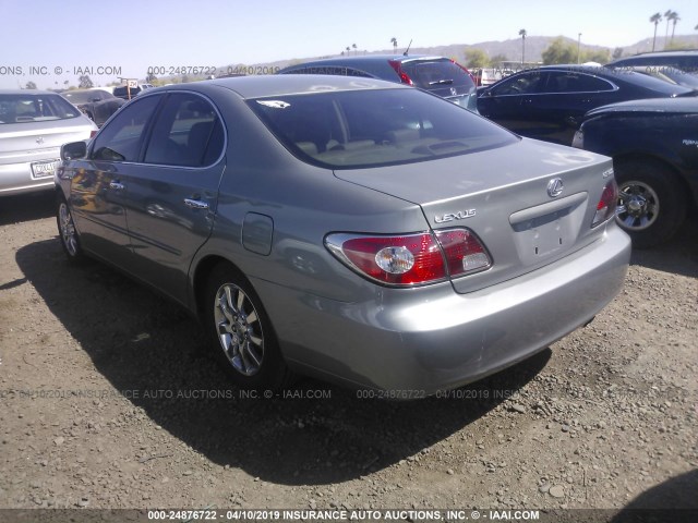 JTHBF30G125016136 - 2002 LEXUS ES 300 GRAY photo 3