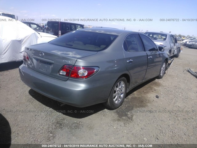 JTHBF30G125016136 - 2002 LEXUS ES 300 GRAY photo 4