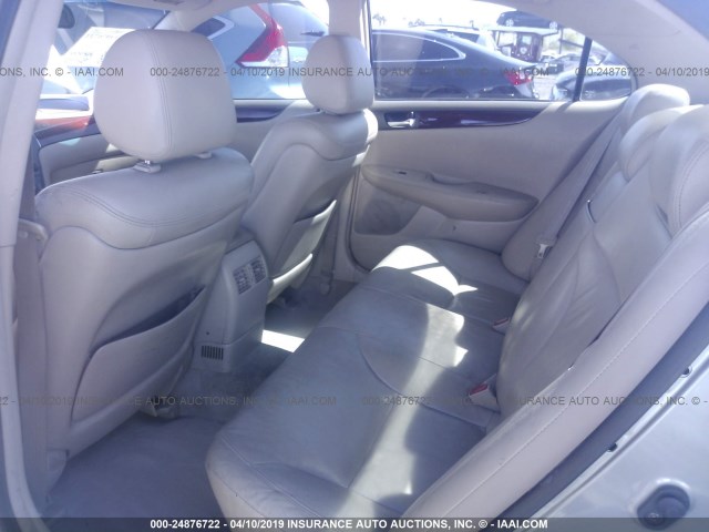 JTHBF30G125016136 - 2002 LEXUS ES 300 GRAY photo 8