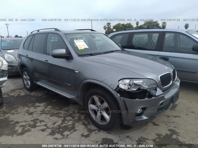 5UXFE43569L038787 - 2009 BMW X5 XDRIVE30I GRAY photo 1