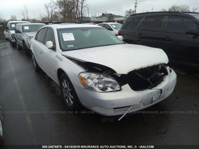 1G4HR57Y07U148620 - 2007 BUICK LUCERNE CXL WHITE photo 1