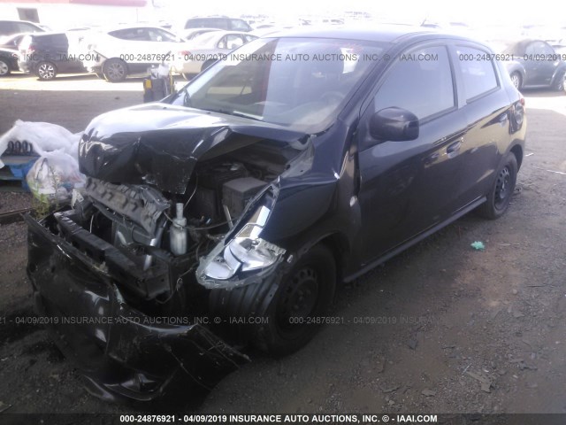 ML32A3HJ9FH036979 - 2015 MITSUBISHI MIRAGE DE BLACK photo 2