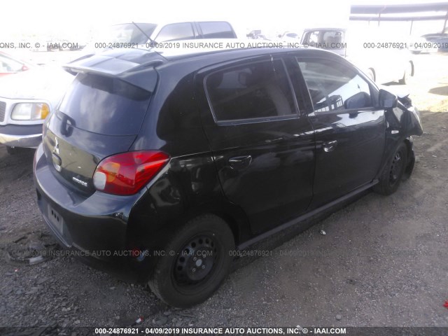 ML32A3HJ9FH036979 - 2015 MITSUBISHI MIRAGE DE BLACK photo 4