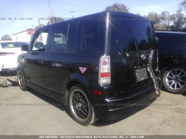 JTLKT324654004575 - 2005 TOYOTA SCION XB 黑色 照片 3